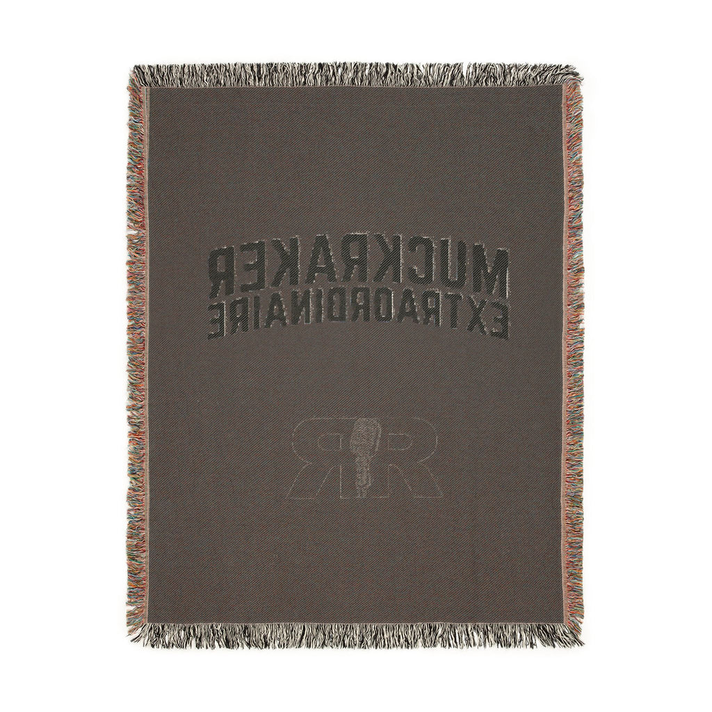 Muckraker Extraordinaire Woven Blanket