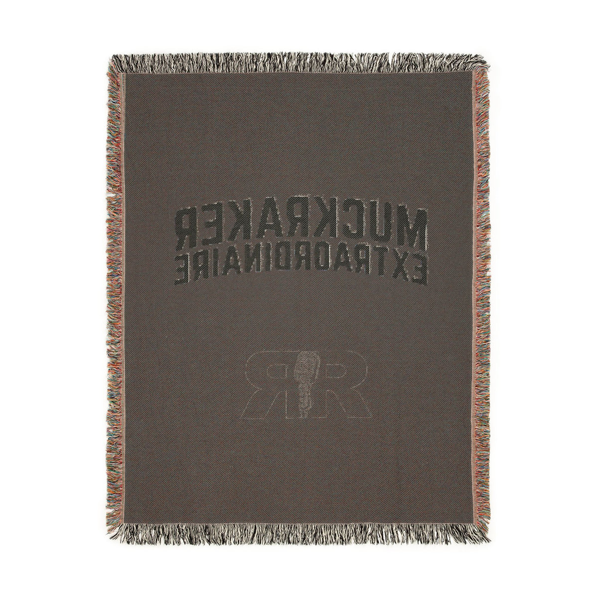 Muckraker Extraordinaire Woven Blanket