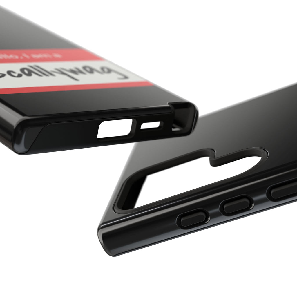 Scallywag Nametag Phone Case