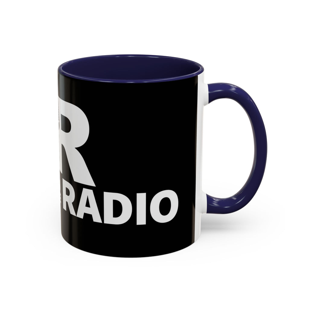 Accent Coffee Mug — 'Reese on the Radio' Retro Microphone Logo