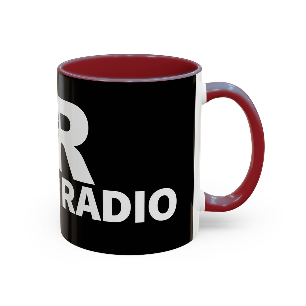 Accent Coffee Mug — 'Reese on the Radio' Retro Microphone Logo