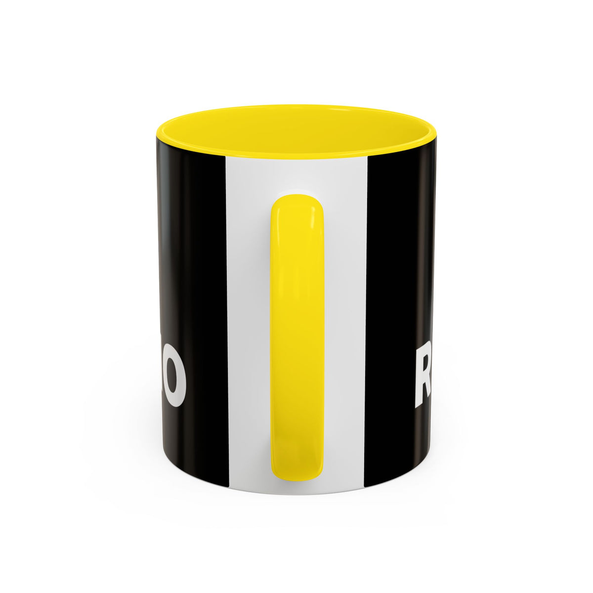 Accent Coffee Mug — 'Reese on the Radio' Retro Microphone Logo