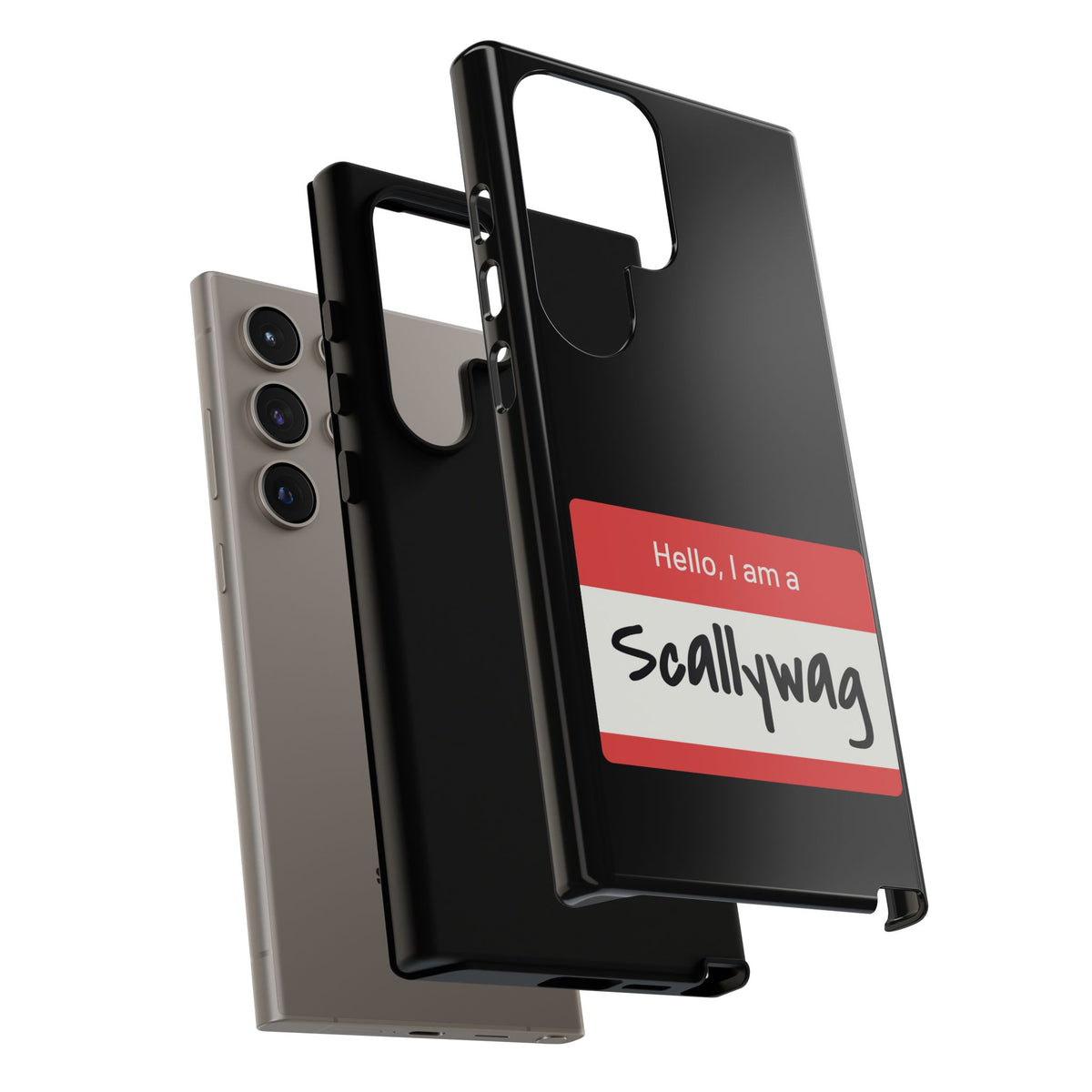 Scallywag Nametag Phone Case
