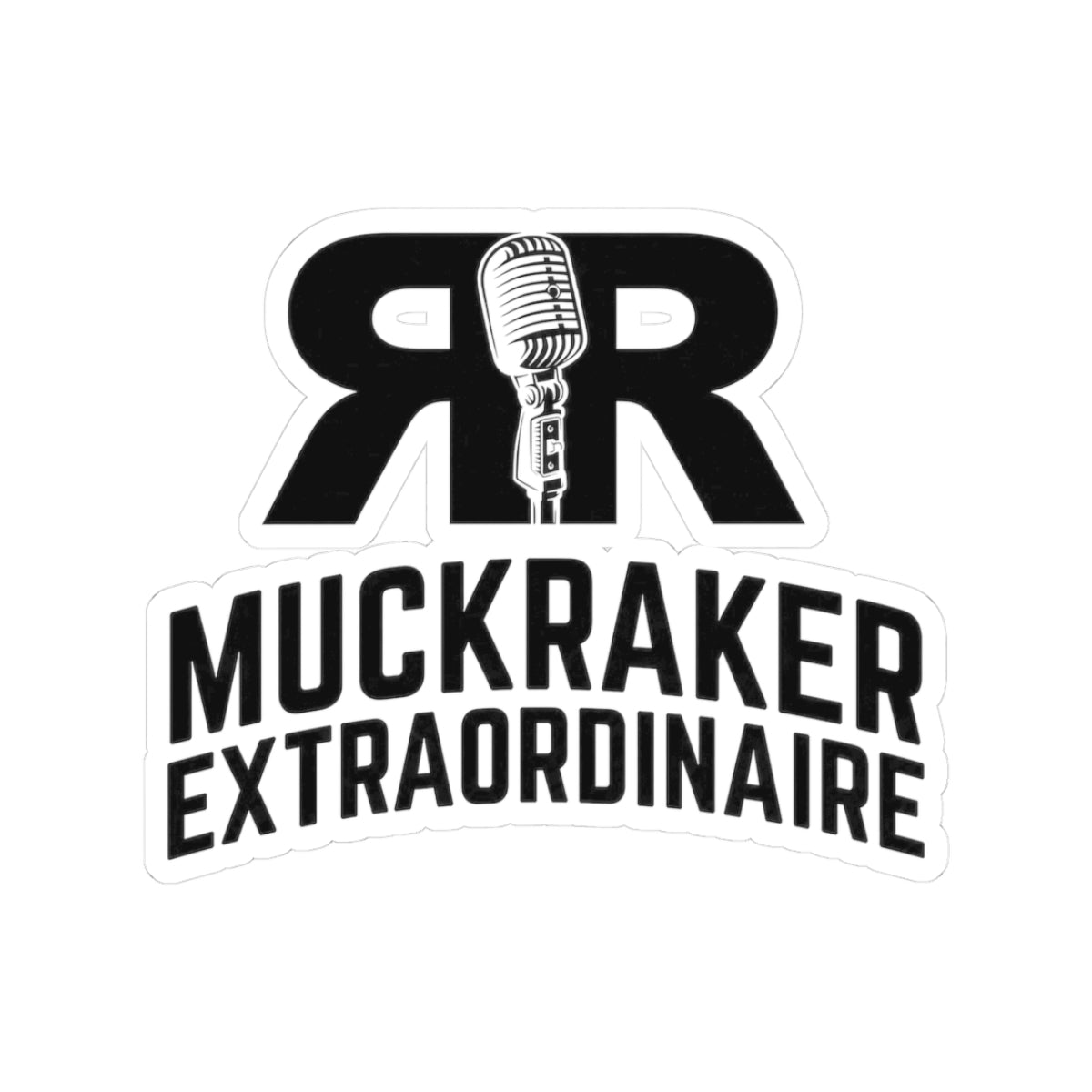 Muckraker Extraordinaire Sticker