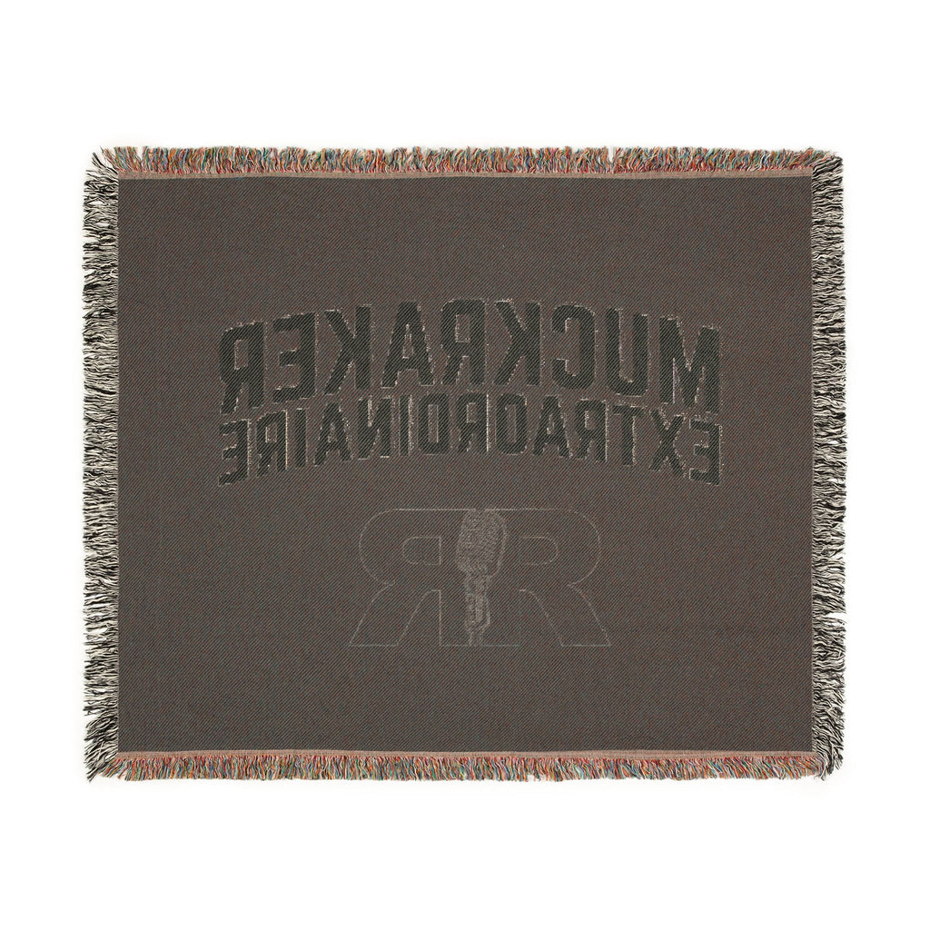 Muckraker Extraordinaire Woven Blanket