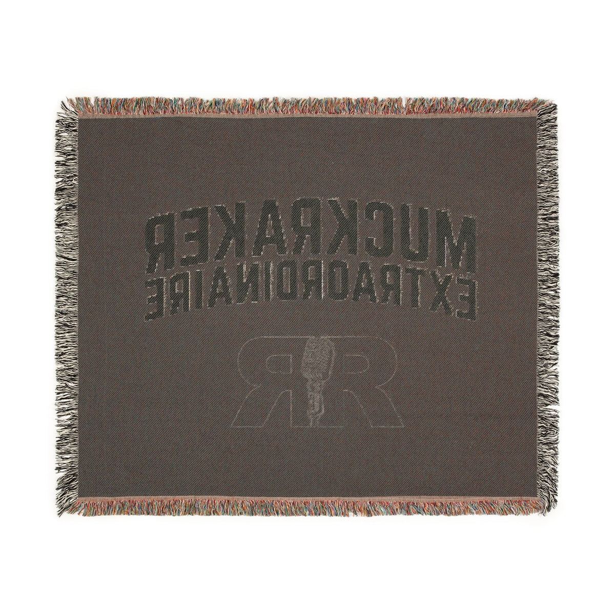 Muckraker Extraordinaire Woven Blanket