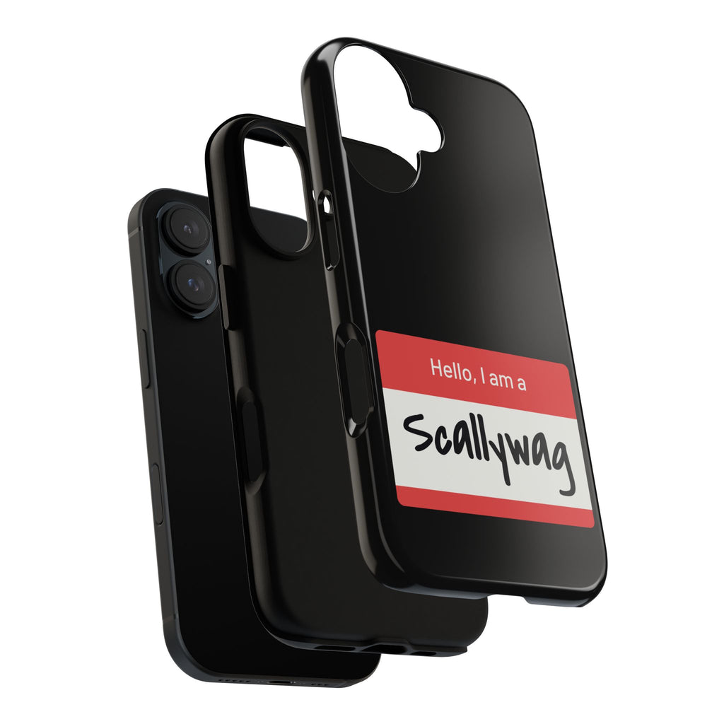 Scallywag Nametag Phone Case