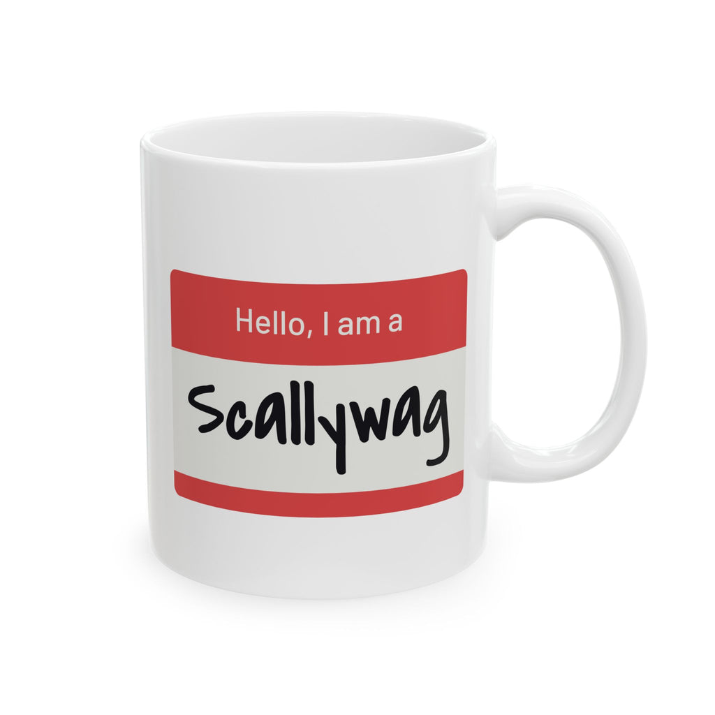 Scallywag Nametag Mug