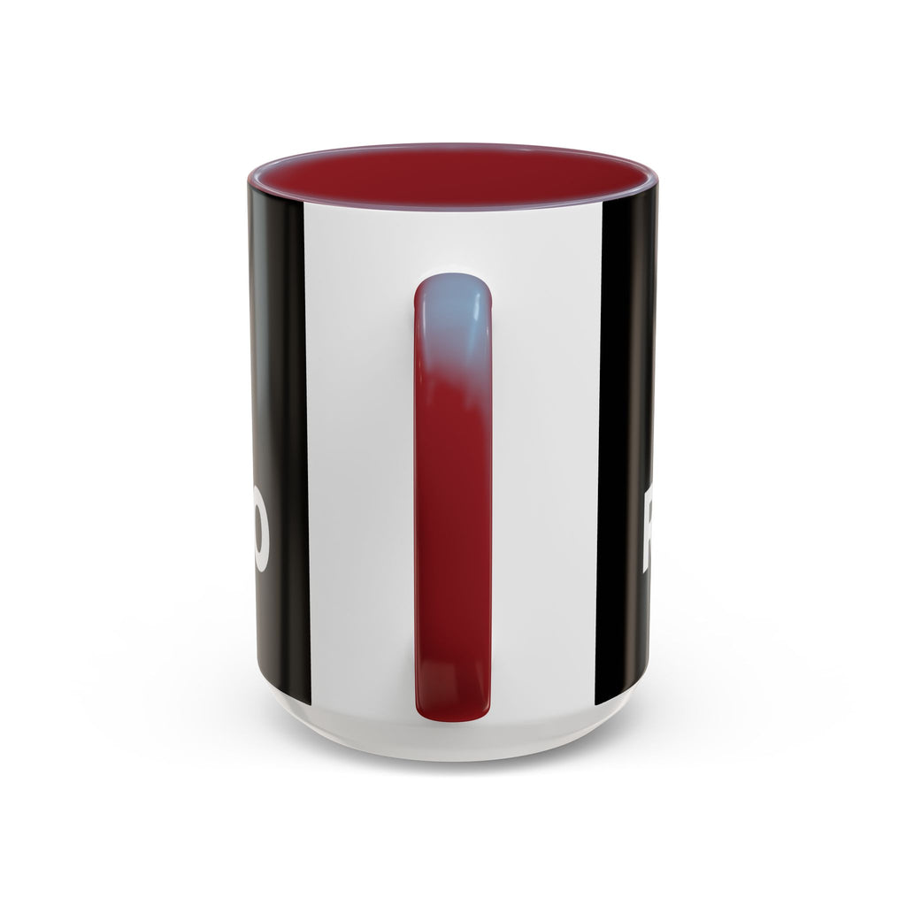 Accent Coffee Mug — 'Reese on the Radio' Retro Microphone Logo