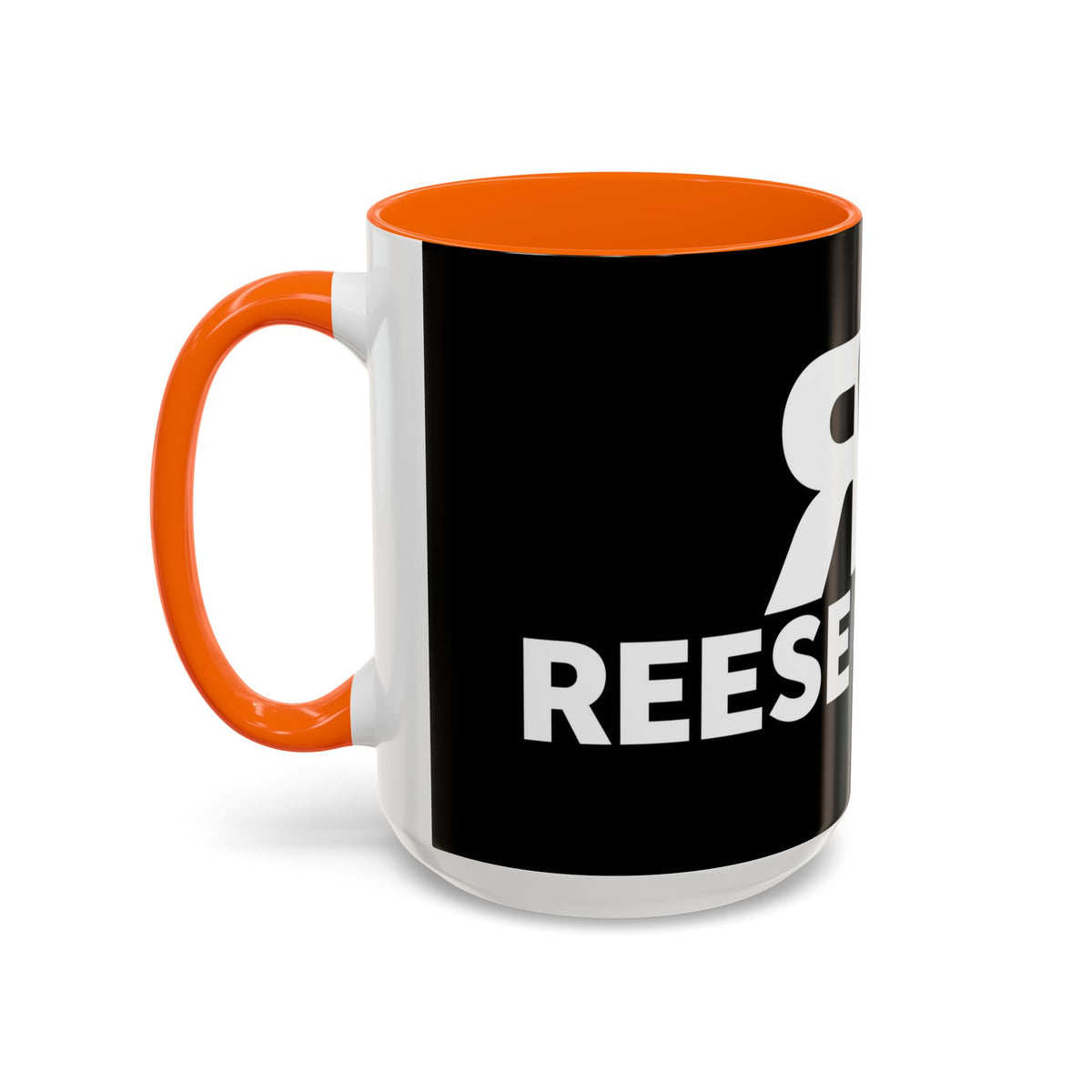 Accent Coffee Mug — 'Reese on the Radio' Retro Microphone Logo