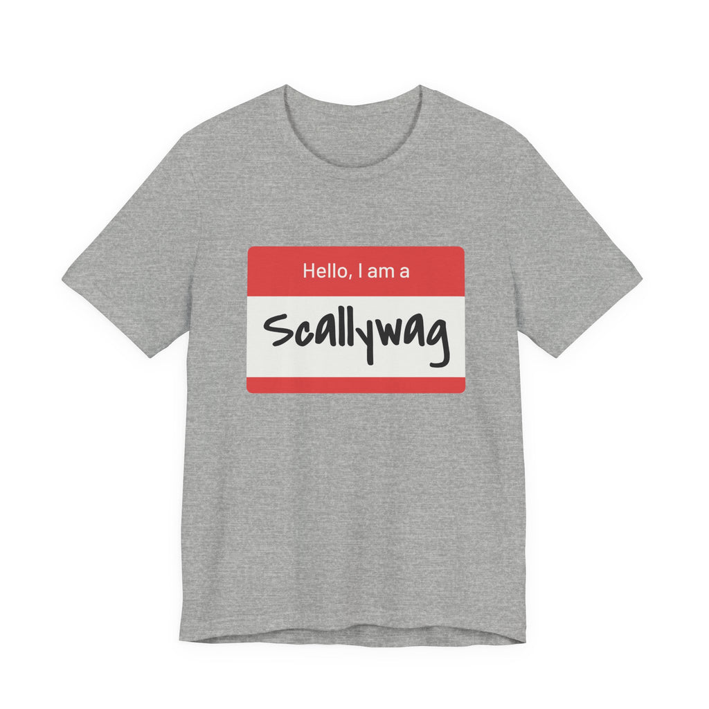 Scallywag Nametag Tee