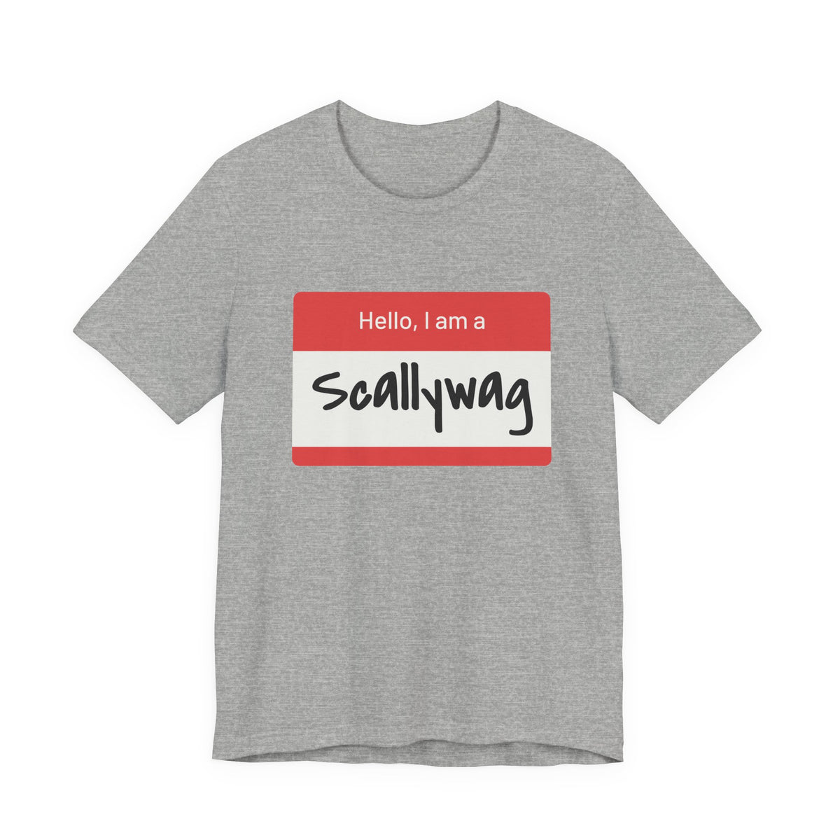 Scallywag Nametag Tee