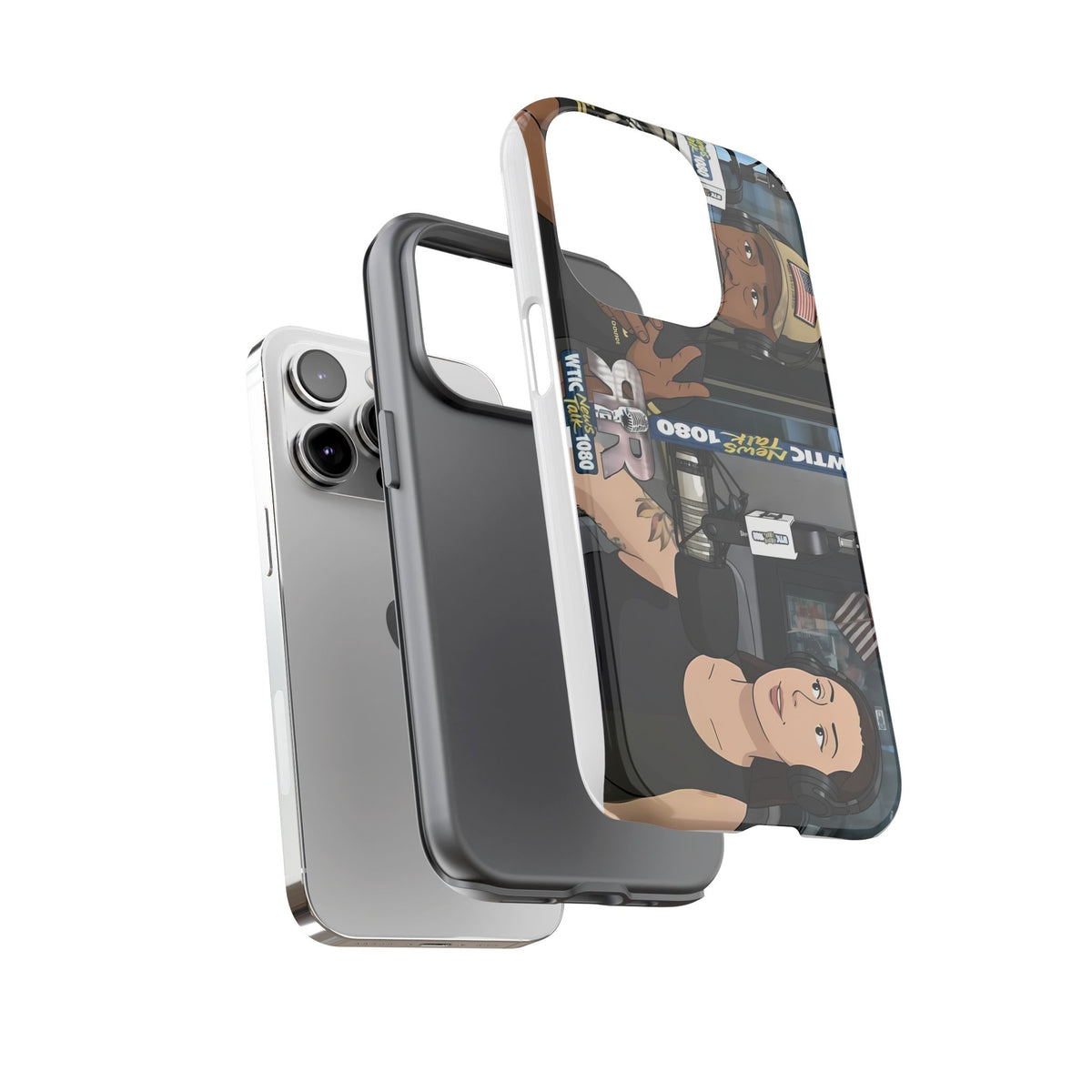 Reese On The Radio Studio Phone Case