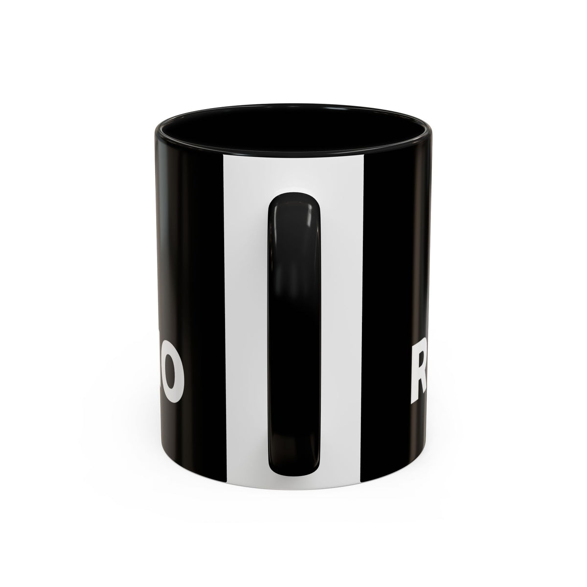 Accent Coffee Mug — 'Reese on the Radio' Retro Microphone Logo