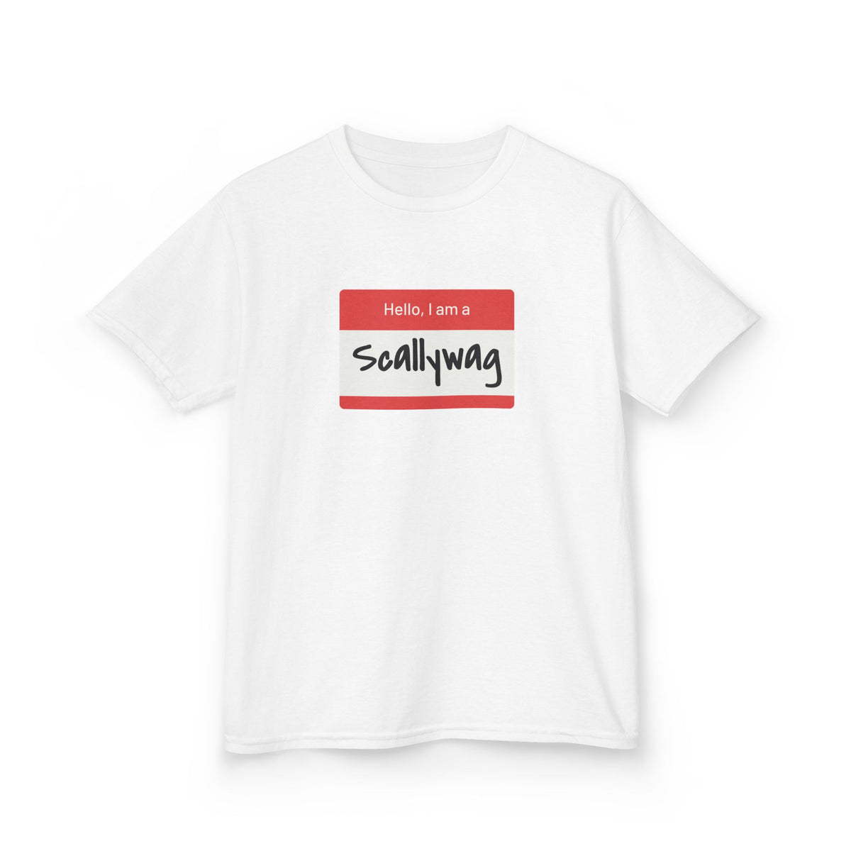 Scallywag Nametag Kids Tee