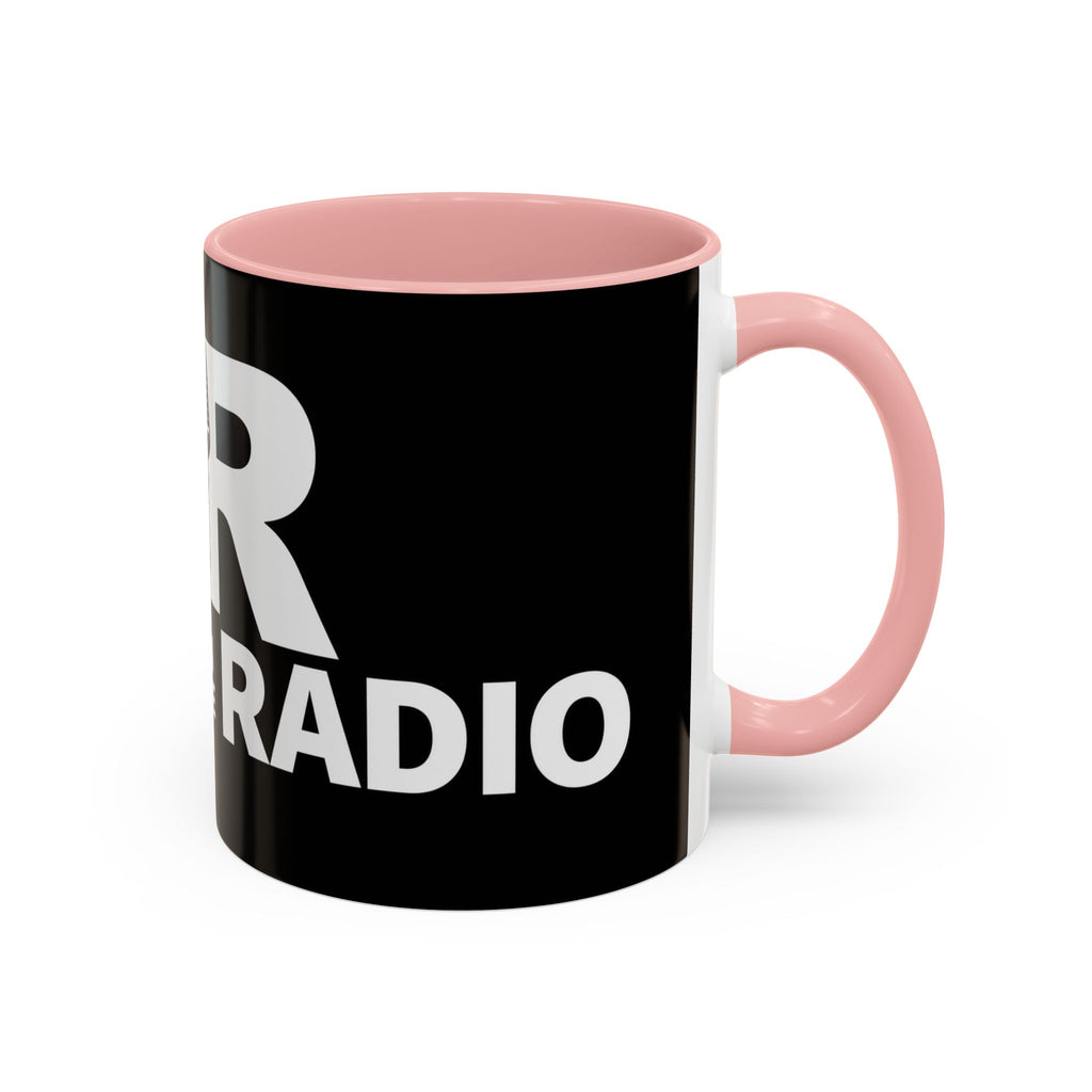 Accent Coffee Mug — 'Reese on the Radio' Retro Microphone Logo