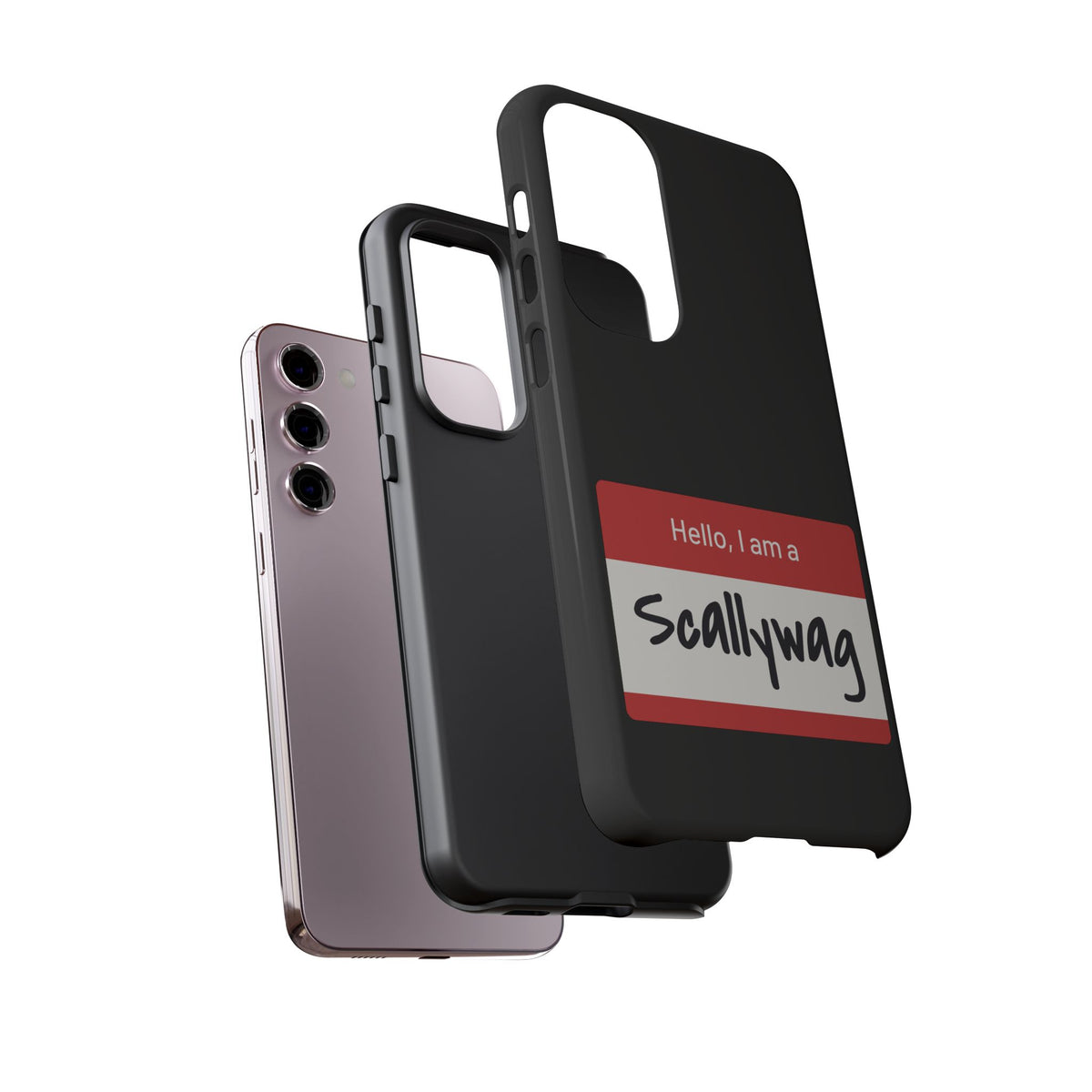 Scallywag Nametag Phone Case